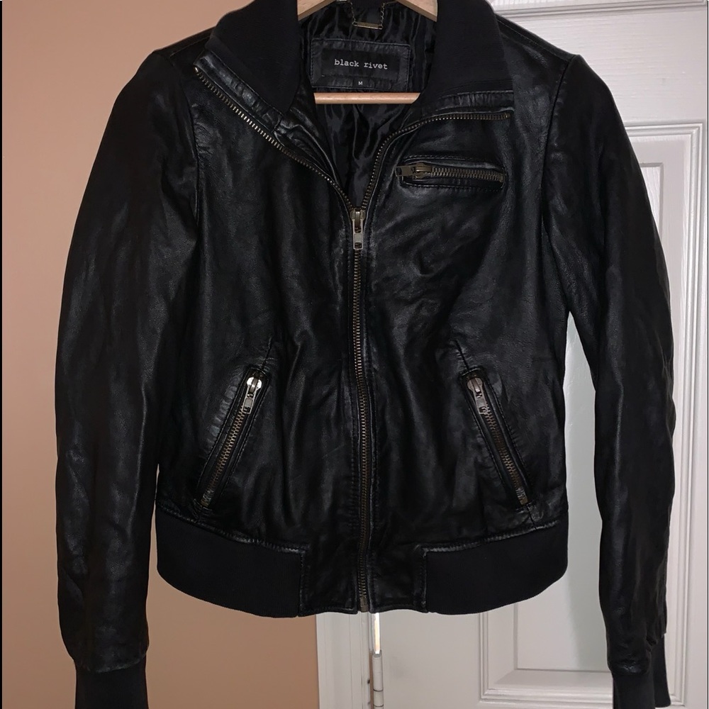 Leather jacket - Picture 2 of 2